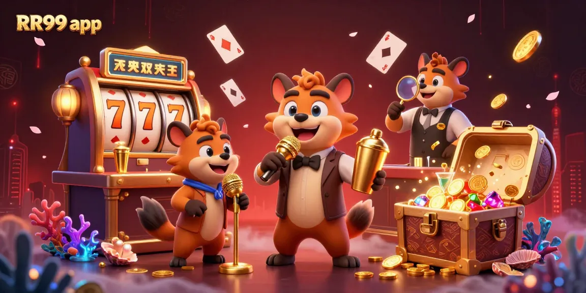 Experience laughter and fun at the RR99 app comedy casino with vibrant hyenas and thrilling games!
